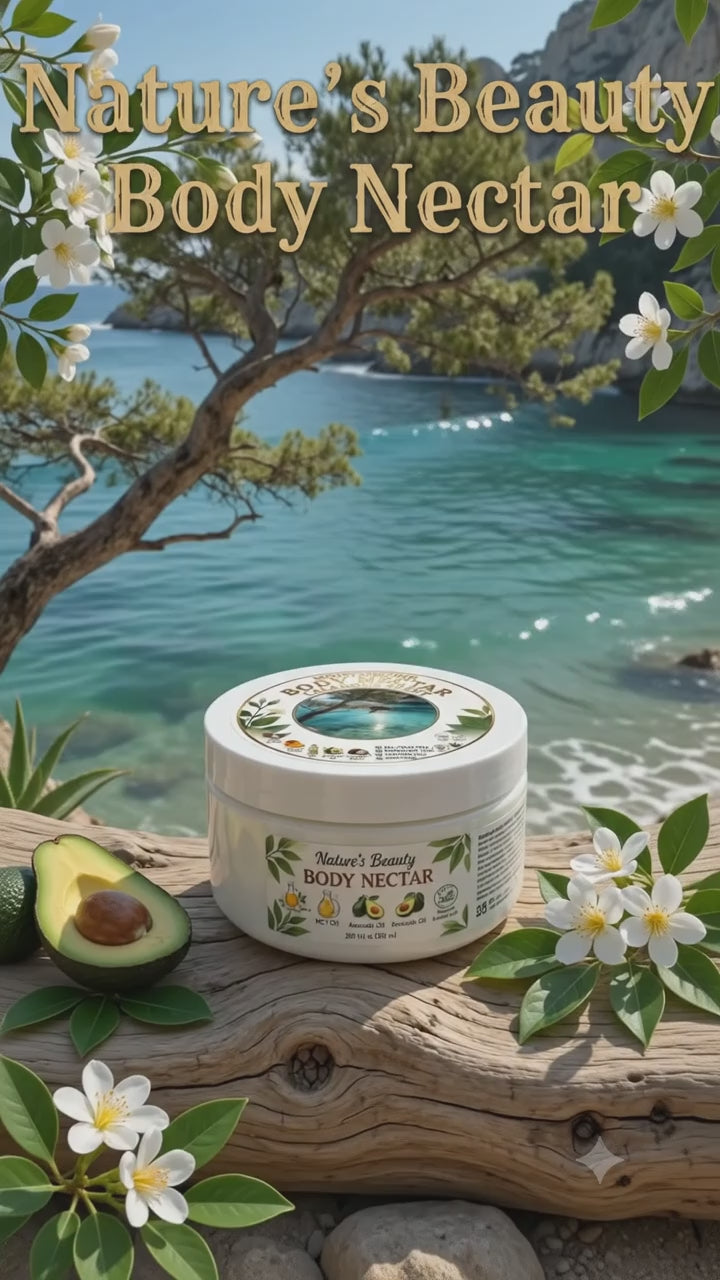 Calanque scent, moisturizing body nectar