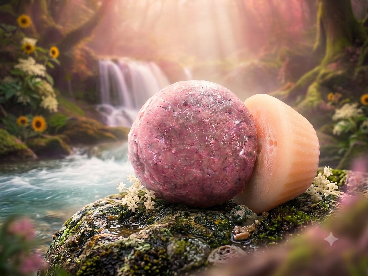 Ethereal mist silk shampoo conditioner bar