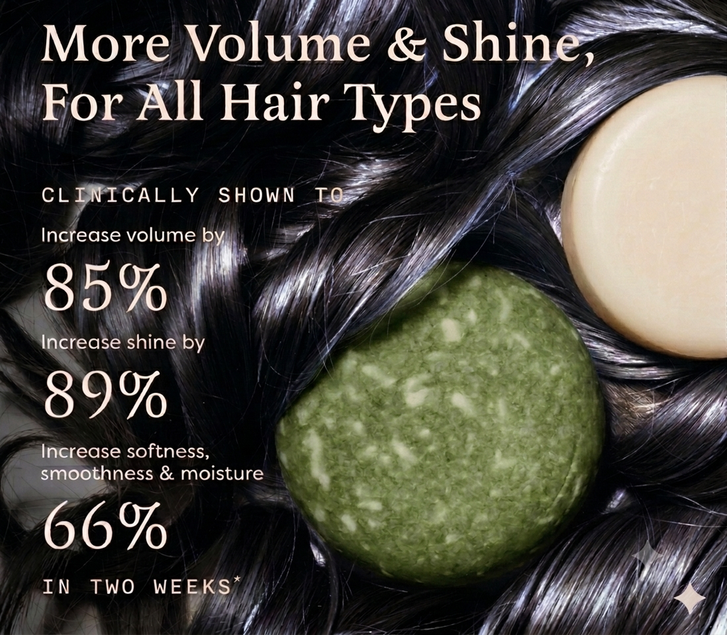Organic shampoo and conditioner bars pitch Black