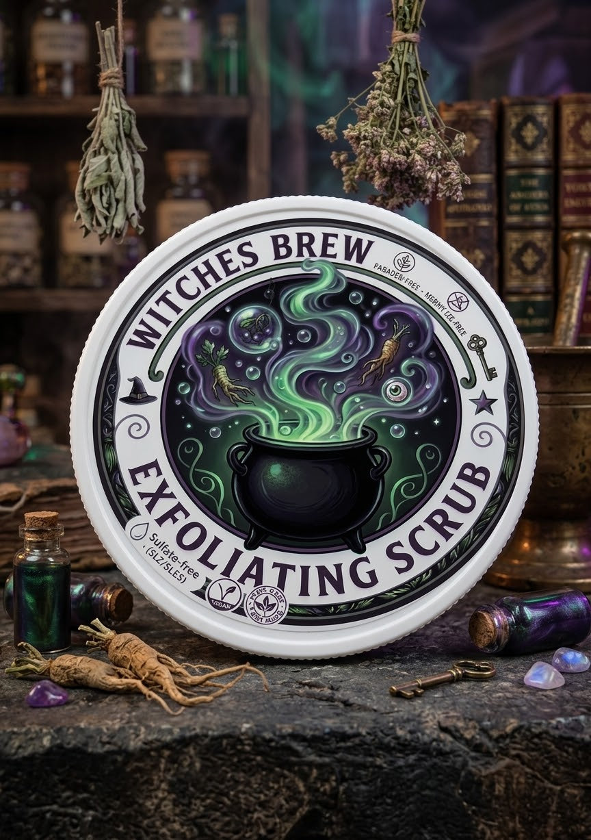 Witches brew moisturizing & exfoliating scrub Duo set