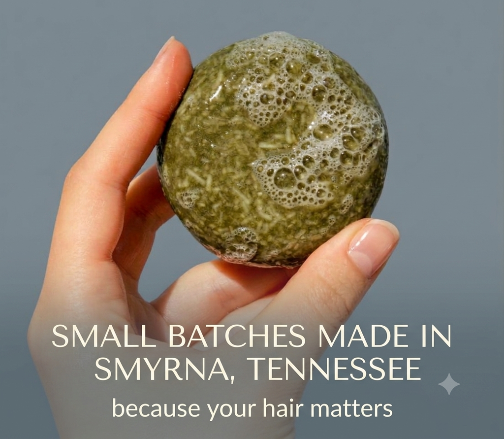 Organic shampoo and conditioner bars pitch Black