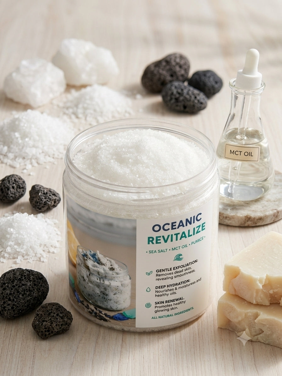 Exfoliating scrub, pumpkin creme brulee