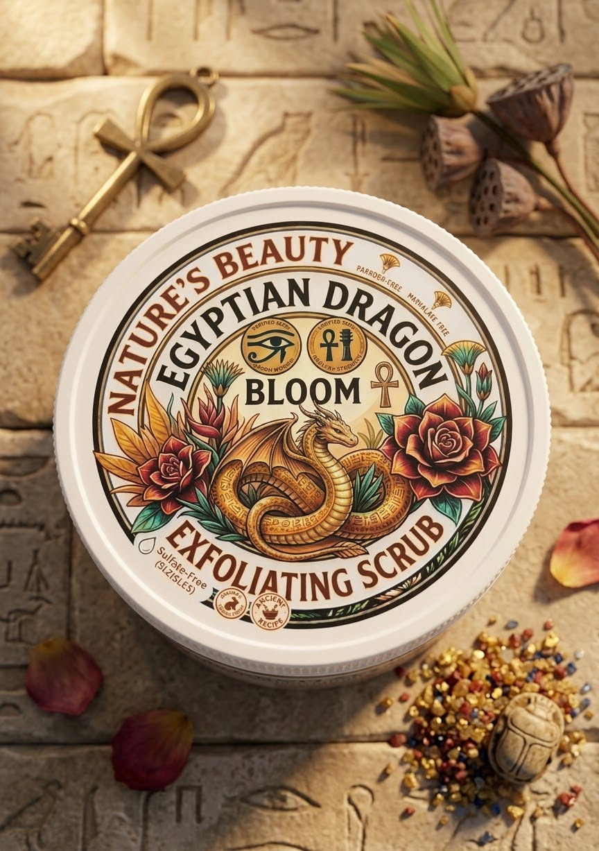 Exfoliating scrub, Egyptian dragon
