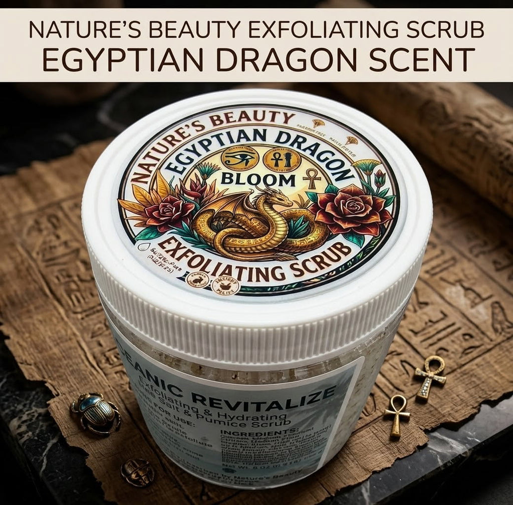 Exfoliating scrub, Egyptian dragon