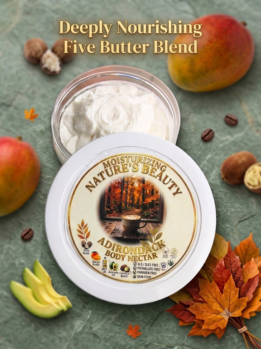 Adirondack, moisturizing body nectar
