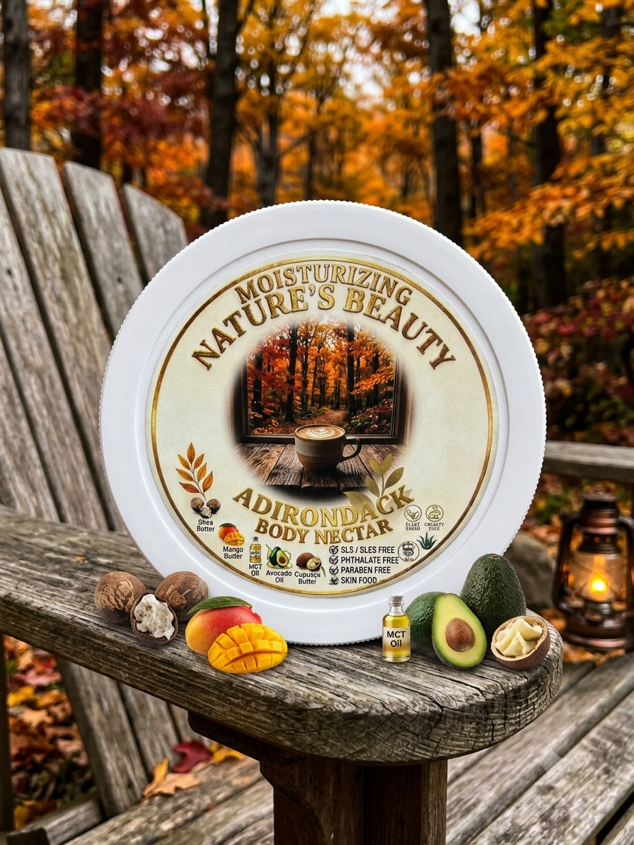 Adirondack, moisturizing body nectar