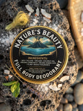 Organic body deodorant, Black Sea silk