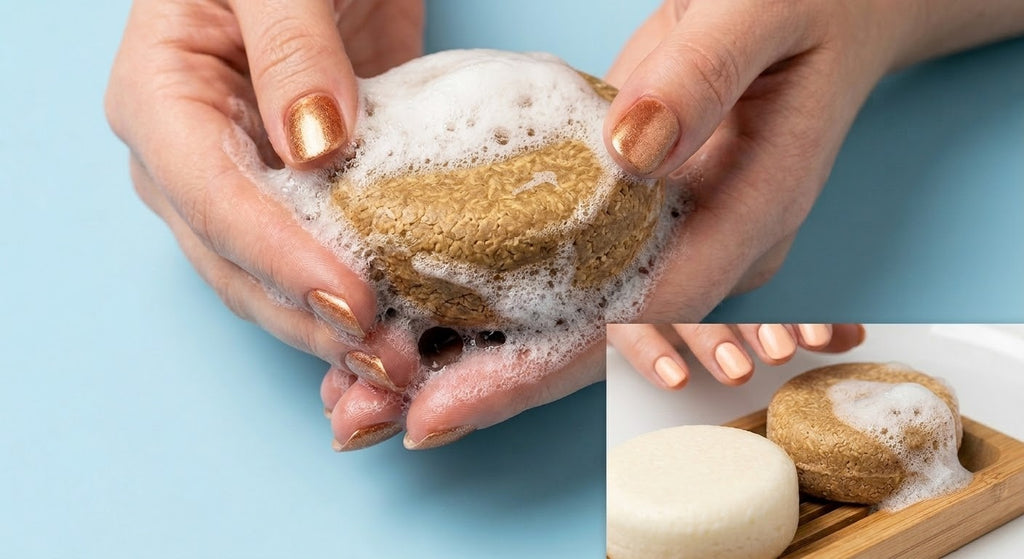 Vanilla velvet, shampoo and conditioner bars set