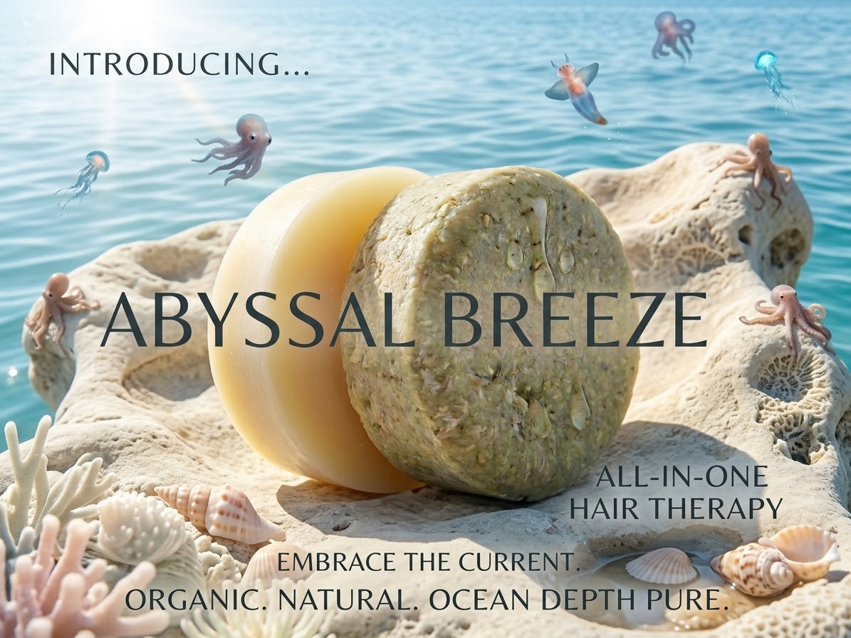 Abyssal breeze All in One hair therapy shampoo and conditioner bars