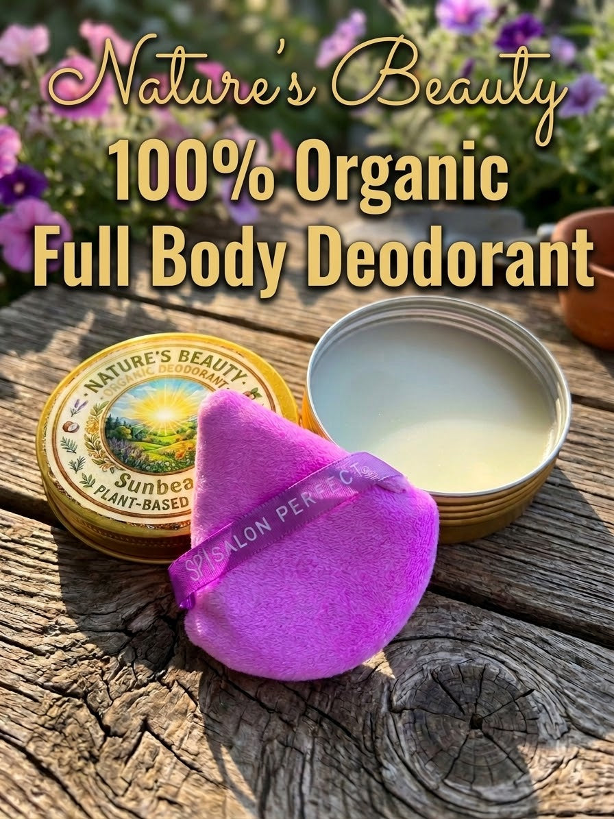 Organic body deodorant, Sunbeam scent