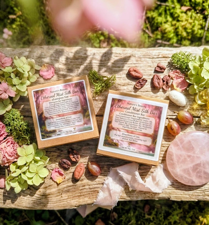 Ethereal mist silk shampoo conditioner bar