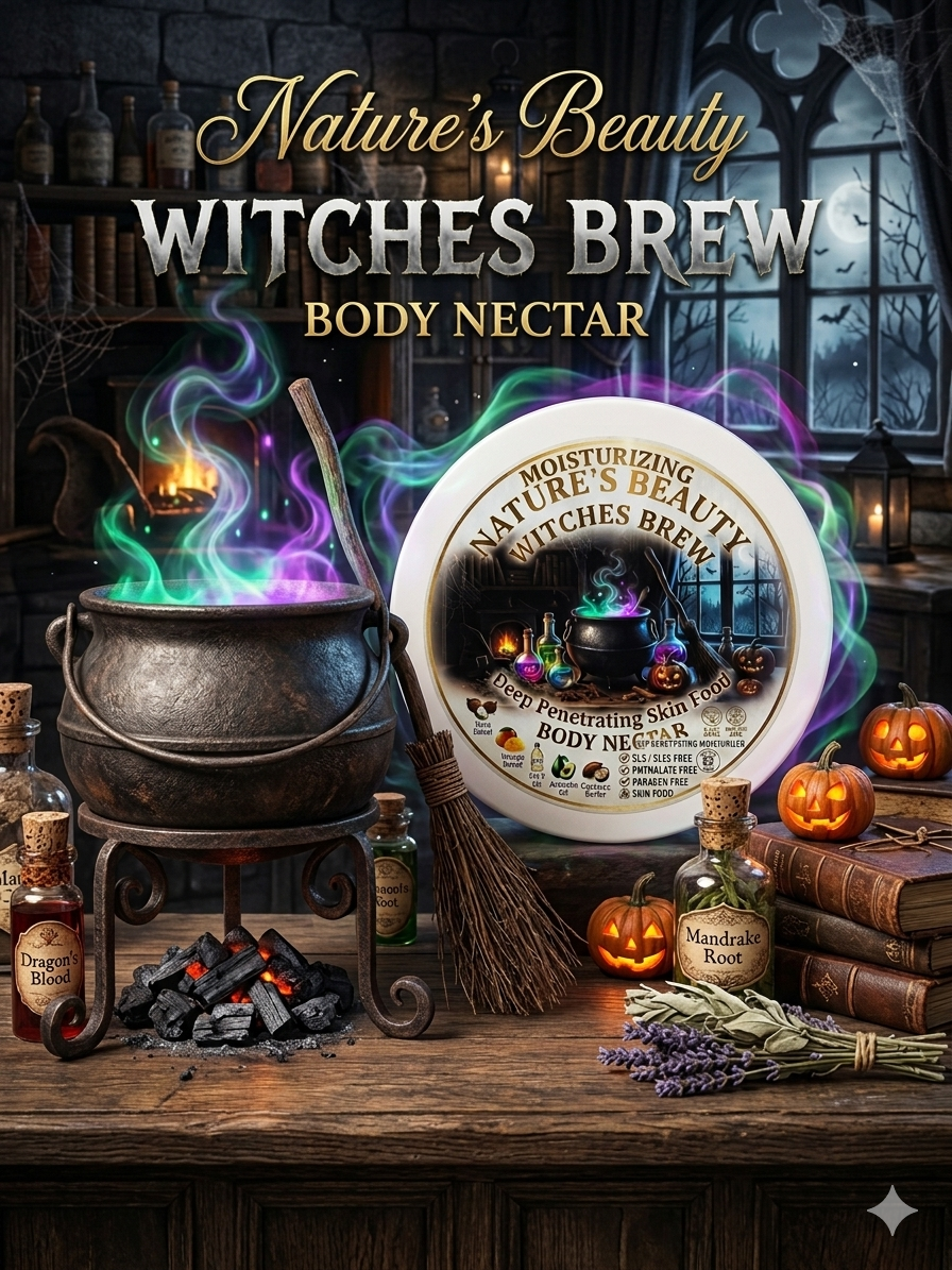 Witches brew moisturizing body nectar