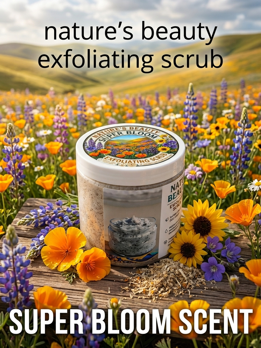 Oceanic revitalize exfoliating scrub superbloom scent
