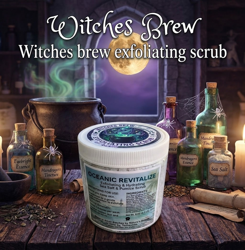 Witches Brew exfoliating scrub