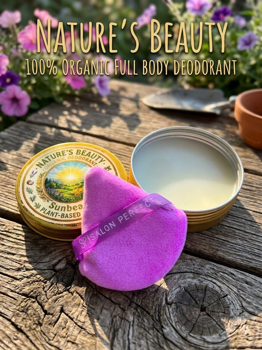 Organic body deodorant, Sunbeam scent